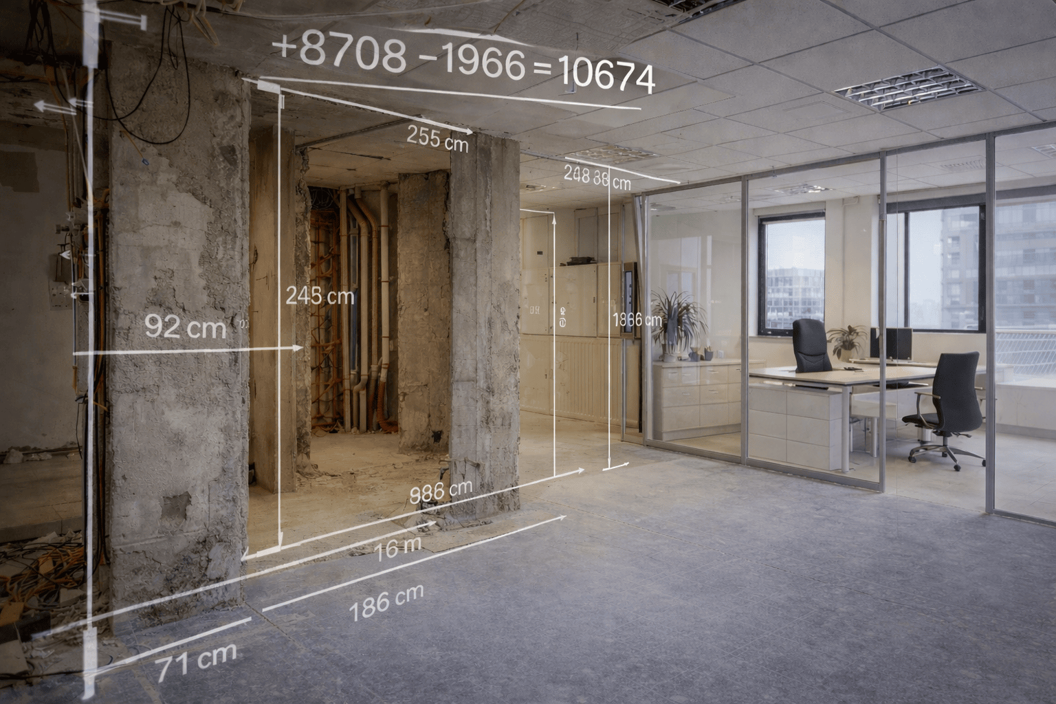 Métré tous corps d’état réalisé par un économiste de la construction pour un projet de bâtiment