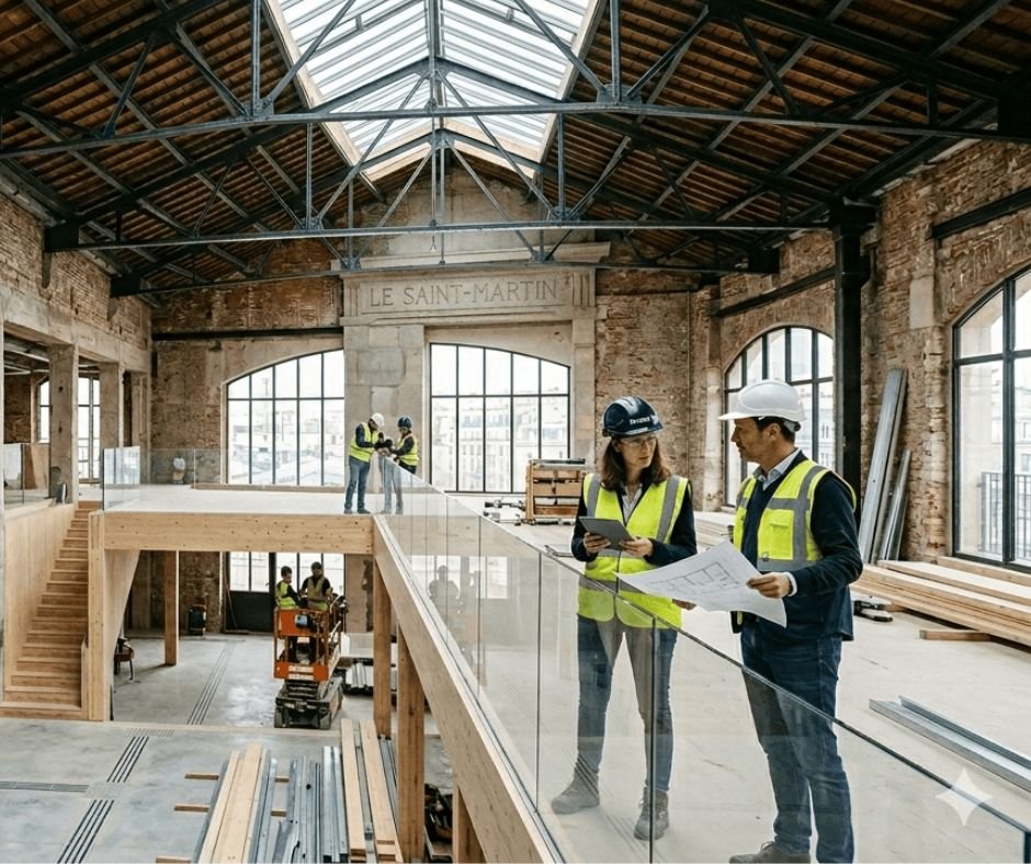 Réhabilitation par étude économique de Moteec Normandie et en région parisienne